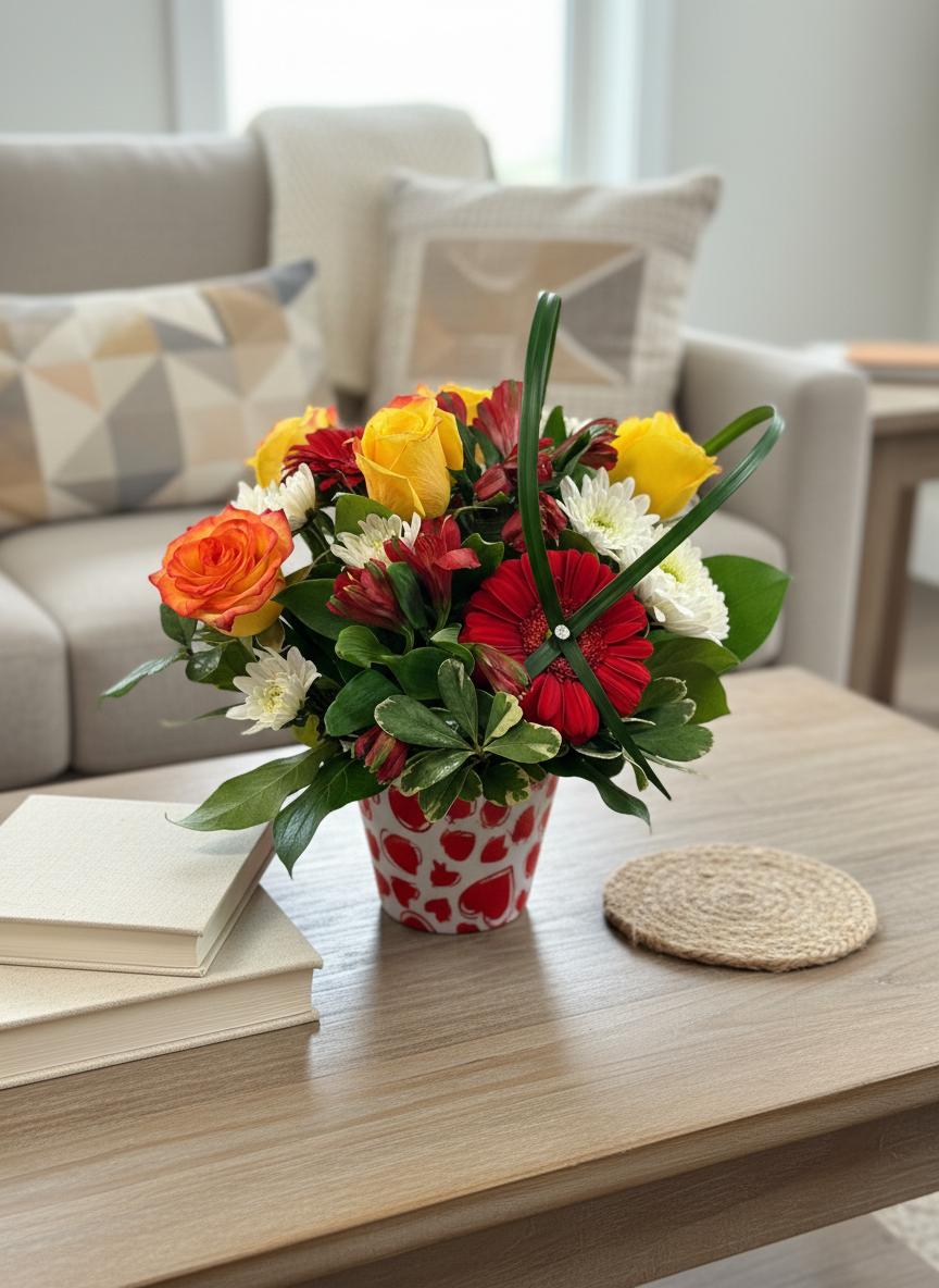 Handcrafted bouquet design