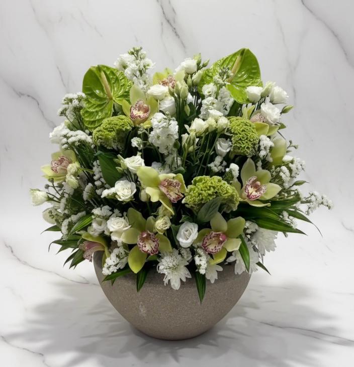 Seasonal flower arrangement