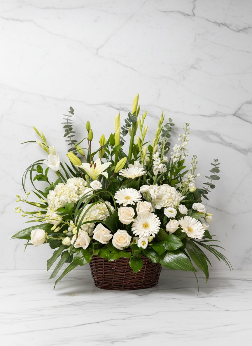 Romantic bouquet arrangement